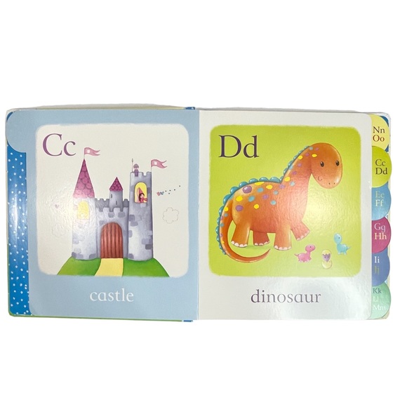 Usborne 2 Board Books (1) ABC Lift-the-Flap and (1) Alphabet Picture Book - Picture 10 of 12